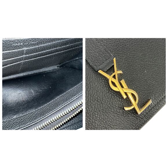 Saint Laurent Continental Leather Wallet - Picture 8 of 8